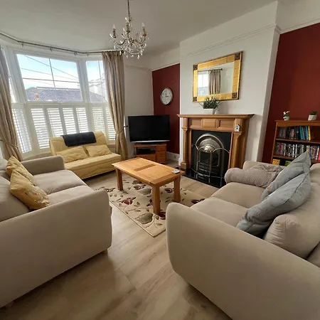 Spacious First Floor Family Flat, Sea View Torquay Exterior foto